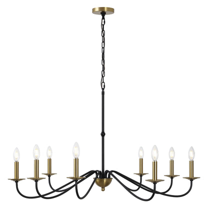 Lustre LED en fer à 6 lumières, 34,75 $, par JONATHAN Y