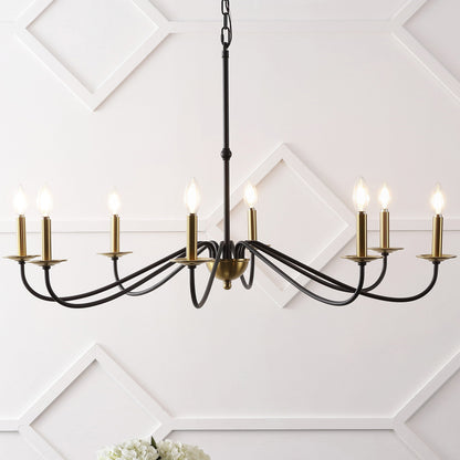 Lustre LED en fer à 6 lumières, 34,75 $, par JONATHAN Y