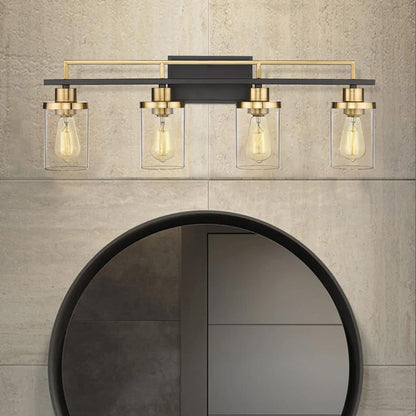 Applique de salle de bain vintage à 4, 5 ou 6 lampes