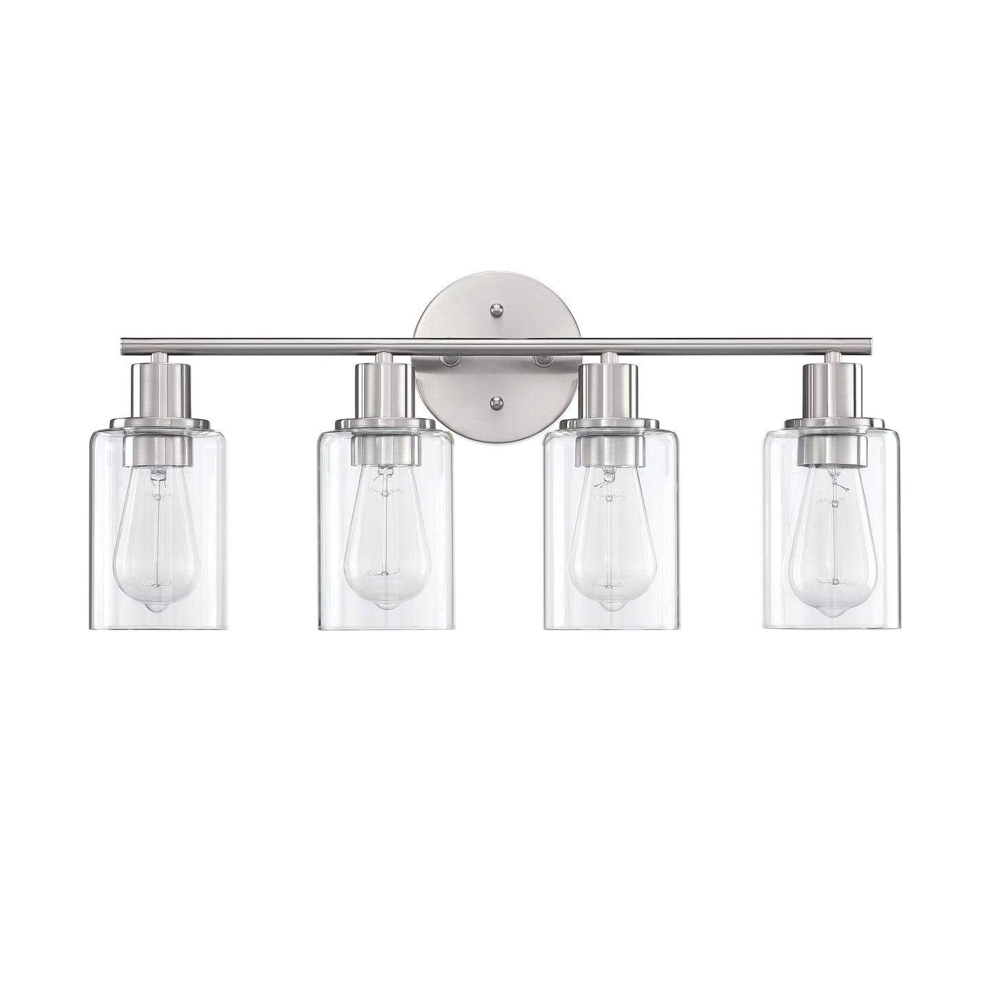 Luminaires de salle de bain vintage à 4 lampes