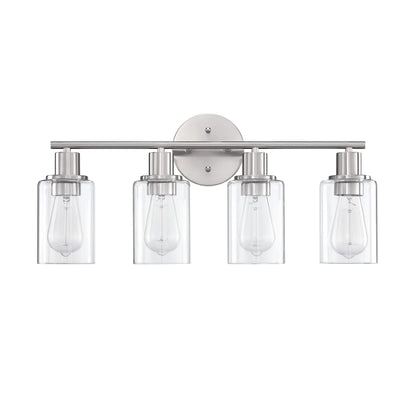Luminaires de salle de bain vintage à 4 lampes