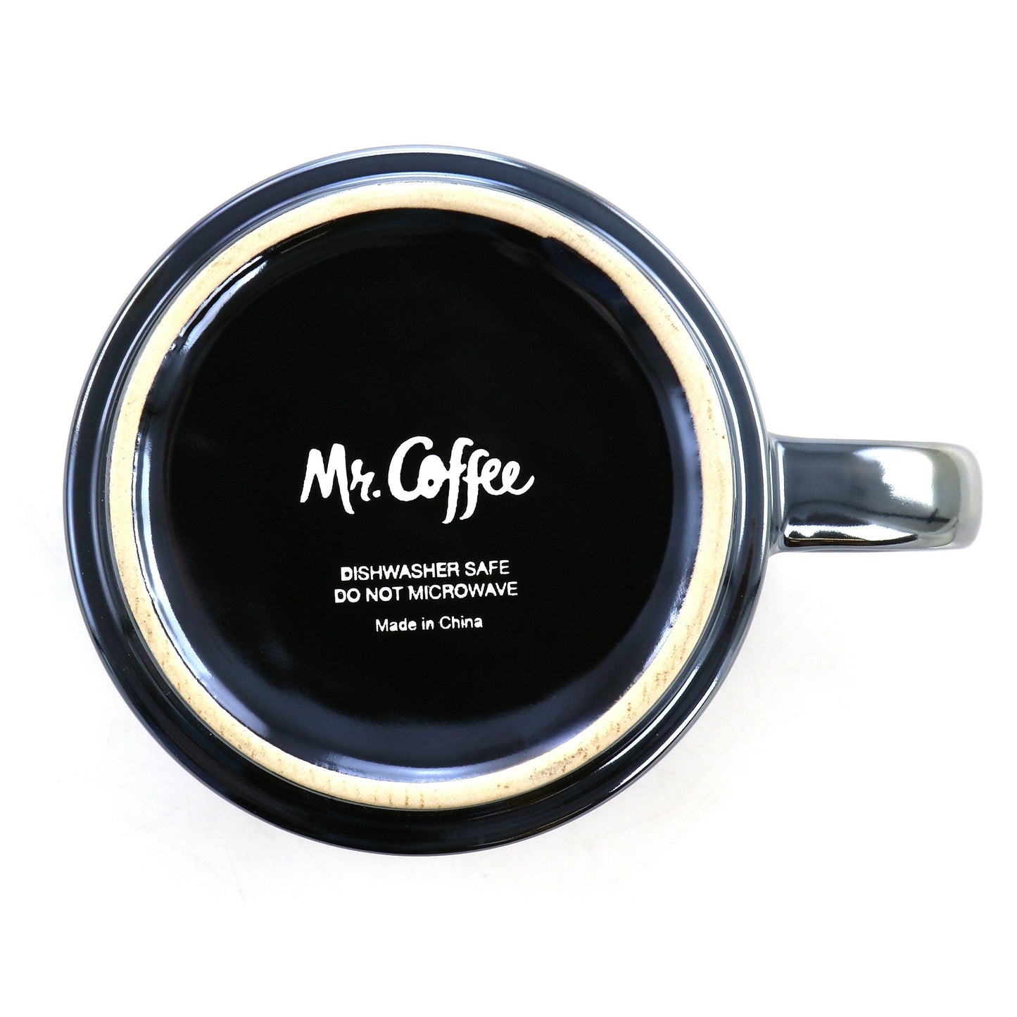 Ensemble de 4 tasses nacrées en grès de 14,8 onces