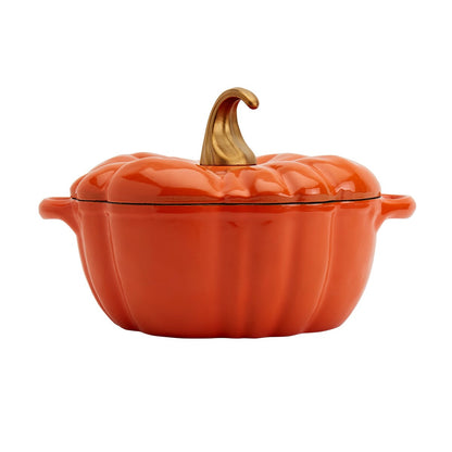 Cocotte en fonte émaillée 4 pintes - Orange Pumpkin