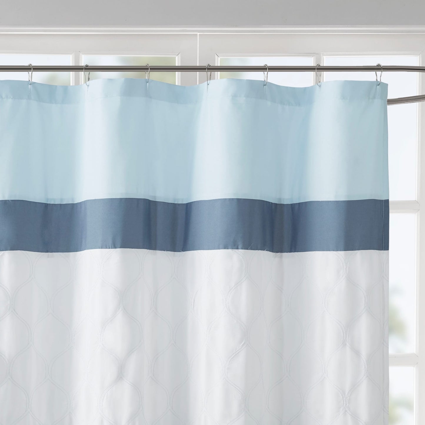 Rideau de douche imprimé et brodé Josefina 510 Design