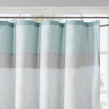 Rideau de douche imprimé et brodé Josefina 510 Design