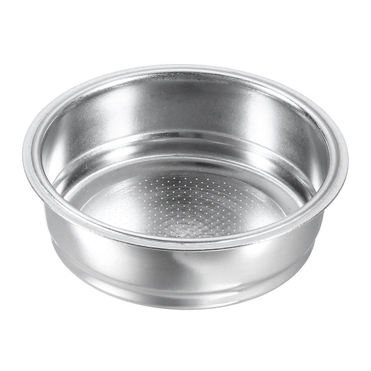 Panier filtre à café 51 mm, bol pour machine à expresso 1 tasse en acier inoxydable - Argent