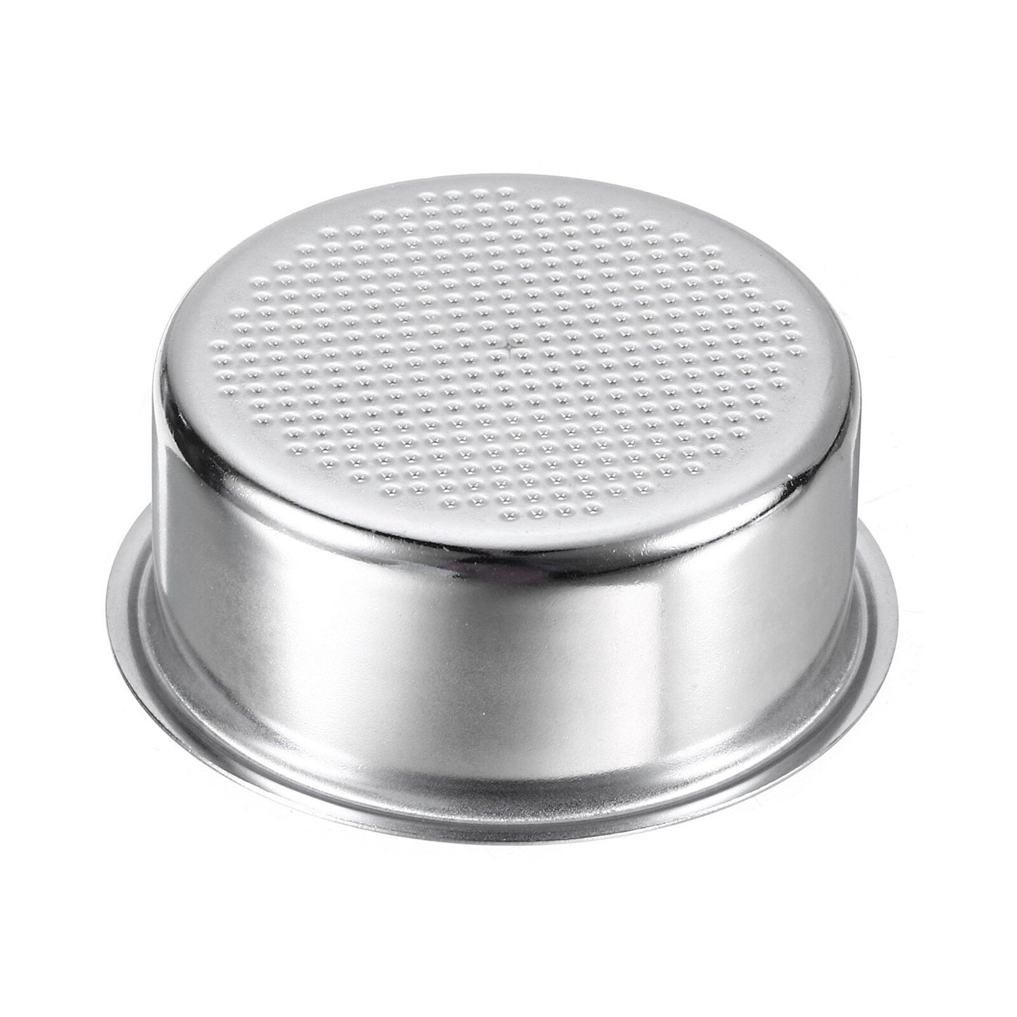 Panier filtre à café 51 mm, bol pour machine à expresso 2 tasses en acier inoxydable - Argent