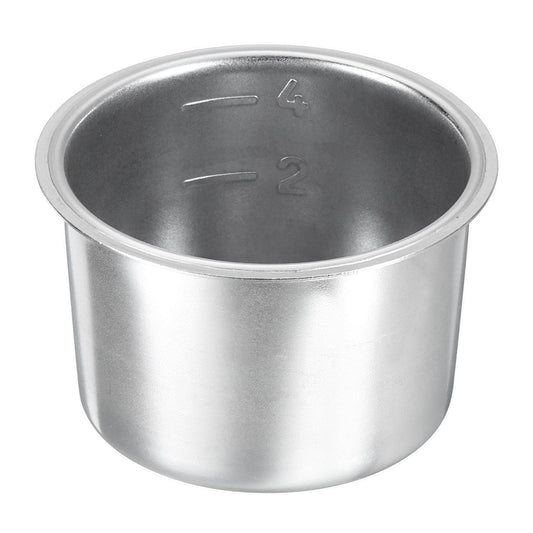 Panier filtre à café 51 mm, bol pour machine à expresso 4 tasses en acier inoxydable - Argent