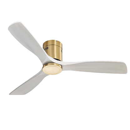 Ventilateur de plafond encastré Sofucor 52 pouces avec télécommande, moteur réversible et éclairage intégré en option