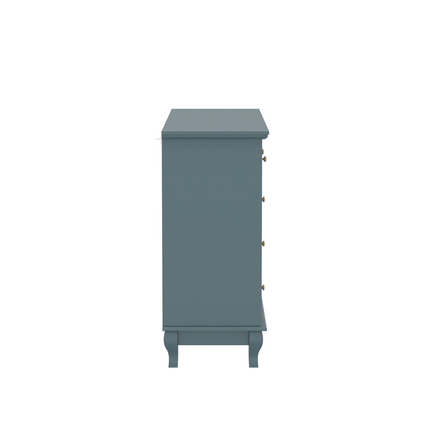 Commode double de 55,1 po de large avec tiroirs de rangement