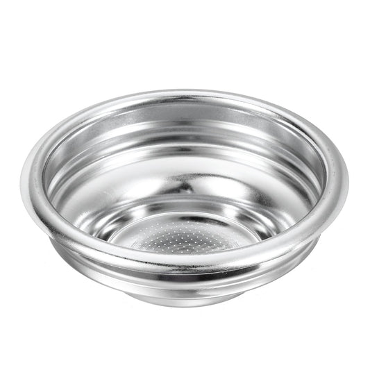 Panier filtre à café 58 mm, bol pour machine à expresso 1 tasse en acier inoxydable - Argent