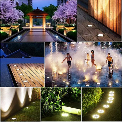 Éclairage solaire d'extérieur étanche pour allée