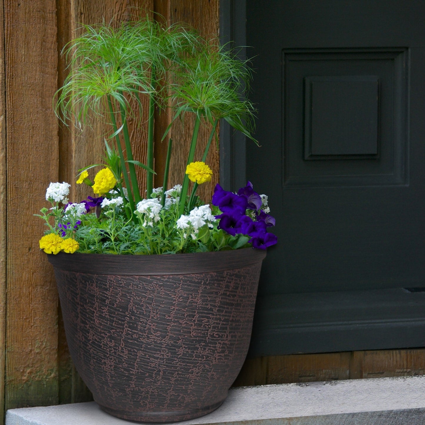 Jardinière Cronus pour patio sud