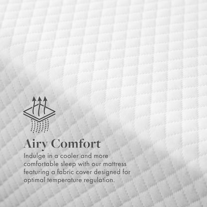 Matelas en mousse à mémoire de forme gel de qualité supérieure SoftNest Rejuv Collection de 8 pouces