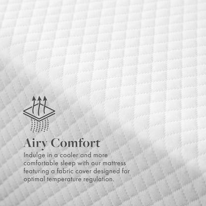 Matelas en mousse à mémoire de forme SoftNest Rejuv Collection 6 pouces de qualité supérieure