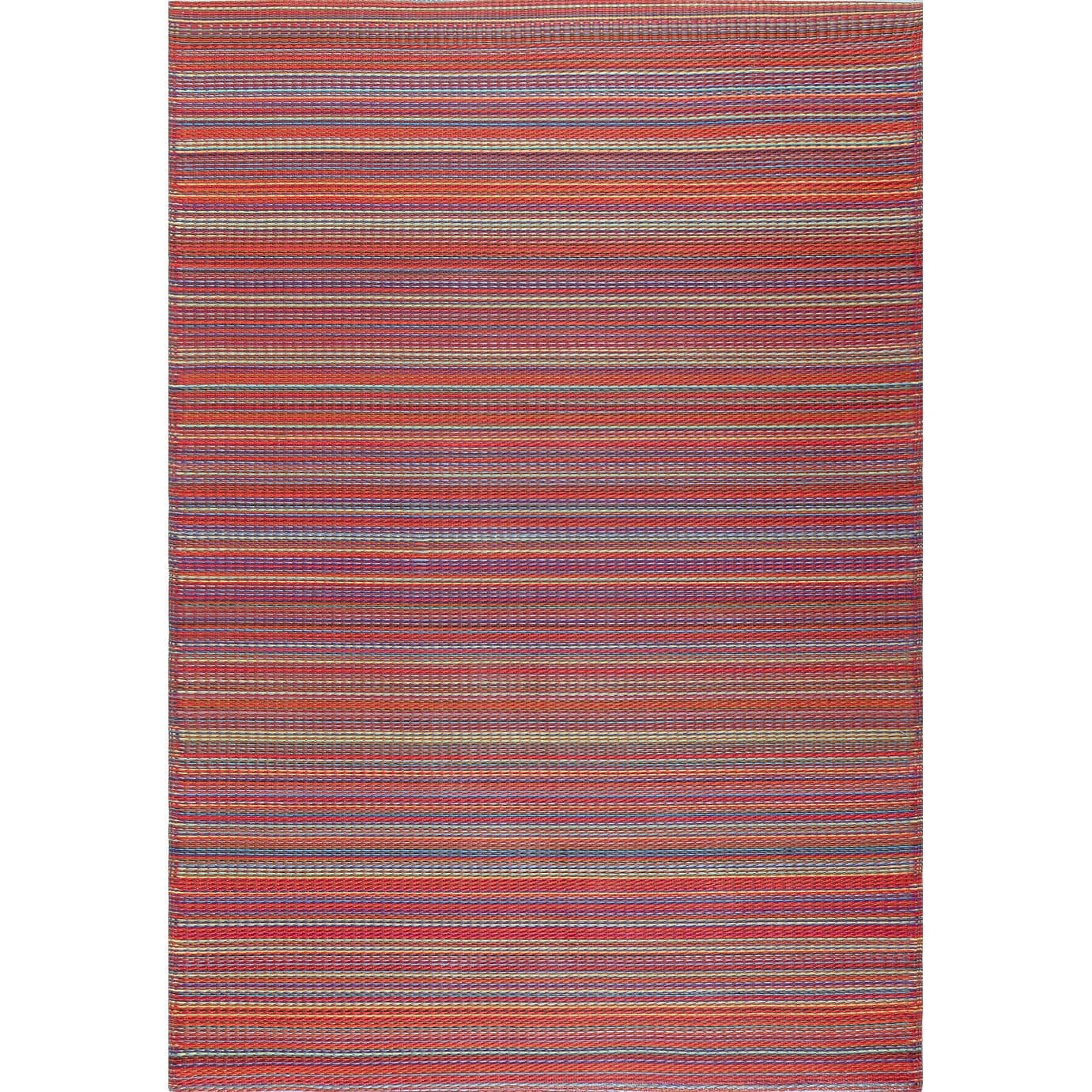 Tapis d'intérieur/extérieur à rayures Sundown Beach
