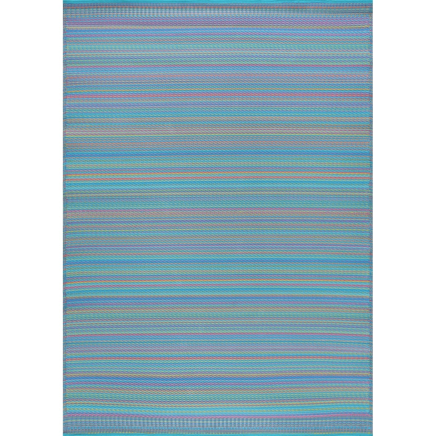 Tapis d'intérieur/extérieur à rayures Sundown Beach