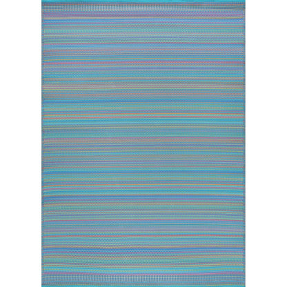Tapis d'intérieur/extérieur à rayures Sundown Beach