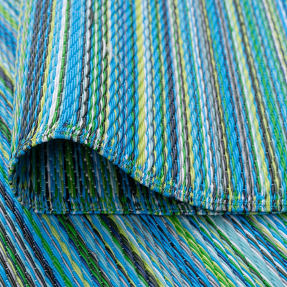Tapis d'intérieur/extérieur à rayures Sundown Beach
