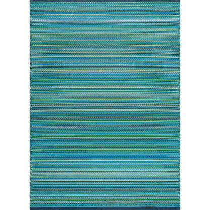 Tapis d'intérieur/extérieur à rayures Sundown Beach
