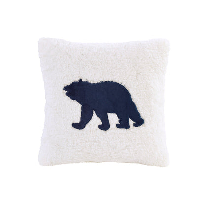 Parure de couette Woolrich Alton en duvet synthétique et sherpa
