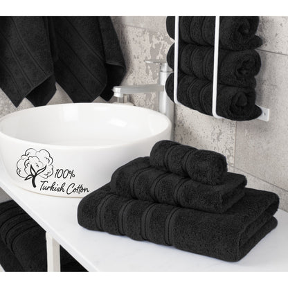Ensemble de serviettes de bain 3 pièces 100 % coton Serviettes de bain turques de luxe Serviettes de toilette extra larges Serviettes de visage Ensemble de liquidation
