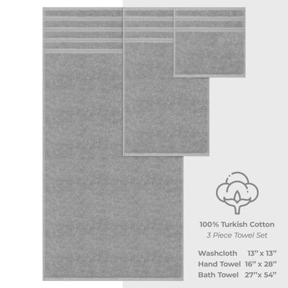 Ensemble de serviettes de bain 3 pièces 100 % coton Serviettes de bain turques de luxe Serviettes de toilette extra larges Serviettes de visage Ensemble de liquidation