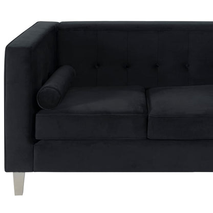 Sofa for Living Room Mid Century Sofa Tufted Cushion Solid Wooden Legs for Living Room Bedroom Comfy