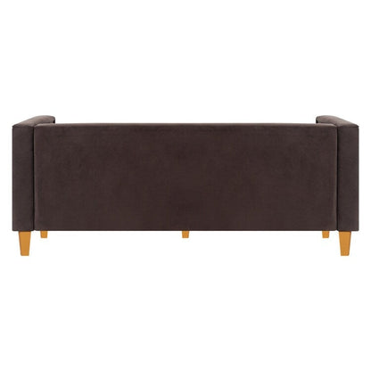 Sofa for Living Room Mid Century Sofa Tufted Cushion Solid Wooden Legs for Living Room Bedroom Comfy