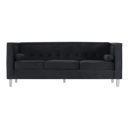Sofa for Living Room Mid Century Sofa Tufted Cushion Solid Wooden Legs for Living Room Bedroom Comfy