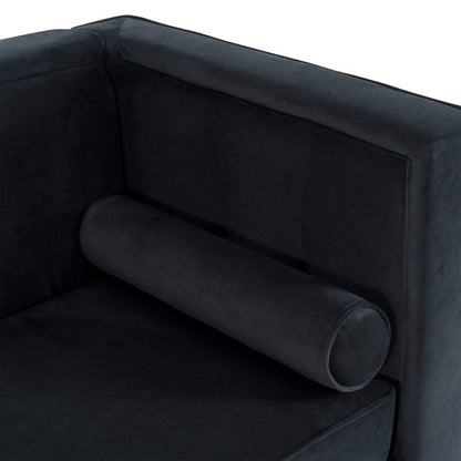 Sofa for Living Room Mid Century Sofa Tufted Cushion Solid Wooden Legs for Living Room Bedroom Comfy