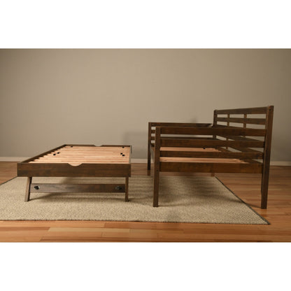 Lit de repos Somette Boho avec lit escamotable supplémentaire (matelas non inclus)