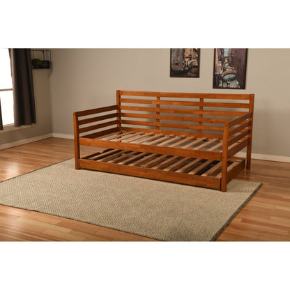 Lit de repos Somette Boho avec lit escamotable supplémentaire (matelas non inclus)