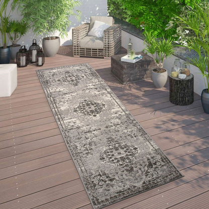 Tapis traditionnel d'intérieur/extérieur vieilli World Rug Gallery