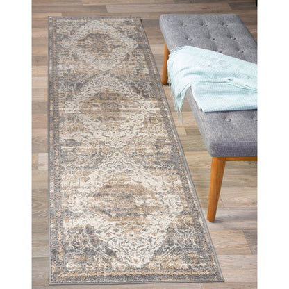 Tapis traditionnel d'intérieur/extérieur vieilli World Rug Gallery