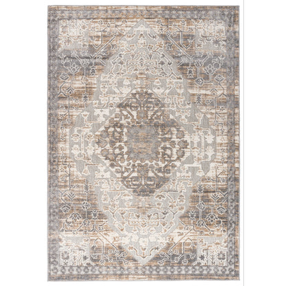 Tapis traditionnel d'intérieur/extérieur vieilli World Rug Gallery