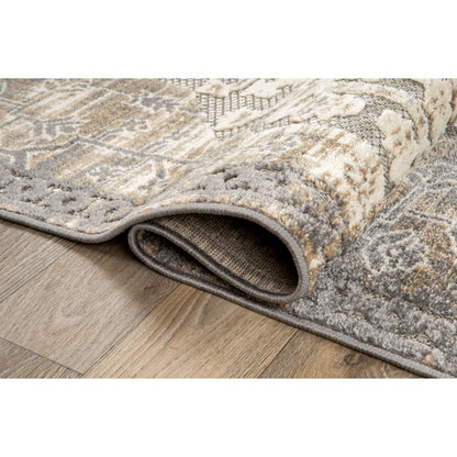 Tapis traditionnel d'intérieur/extérieur vieilli World Rug Gallery