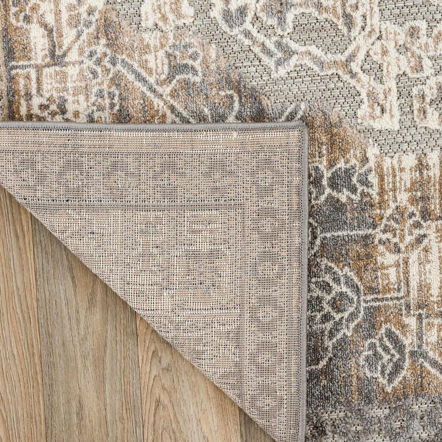 Tapis traditionnel d'intérieur/extérieur vieilli World Rug Gallery