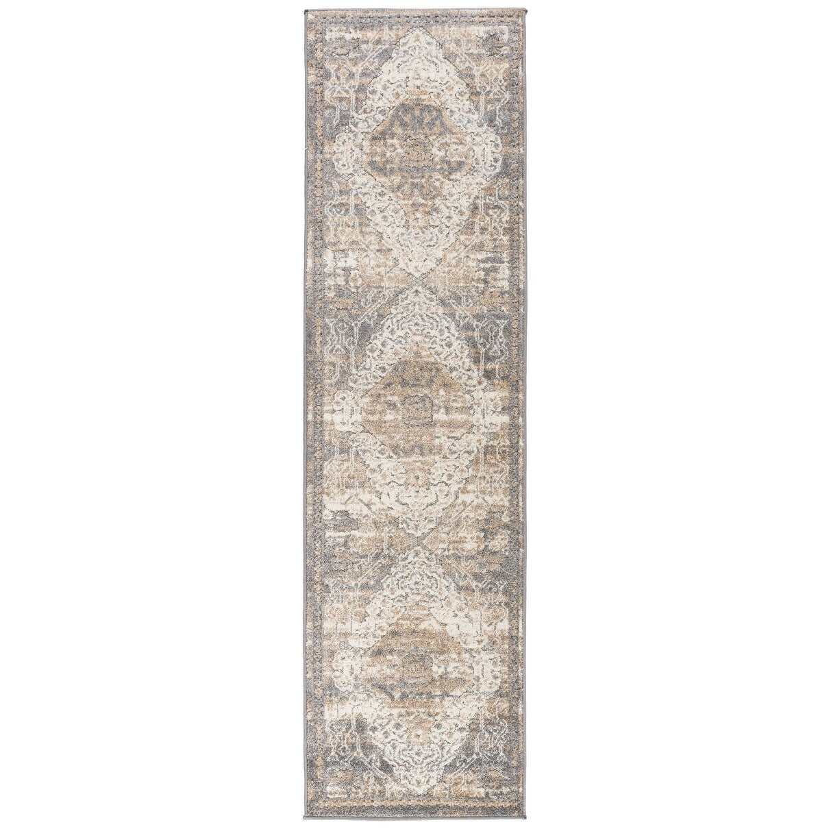 Tapis traditionnel d'intérieur/extérieur vieilli World Rug Gallery