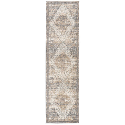Tapis traditionnel d'intérieur/extérieur vieilli World Rug Gallery