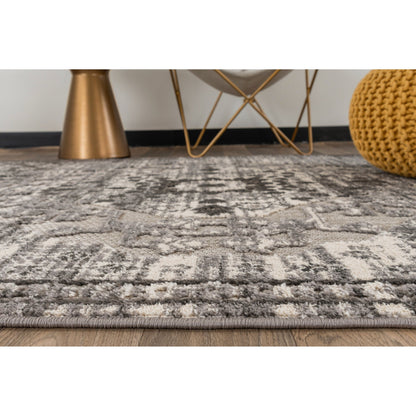 Tapis traditionnel d'intérieur/extérieur vieilli World Rug Gallery