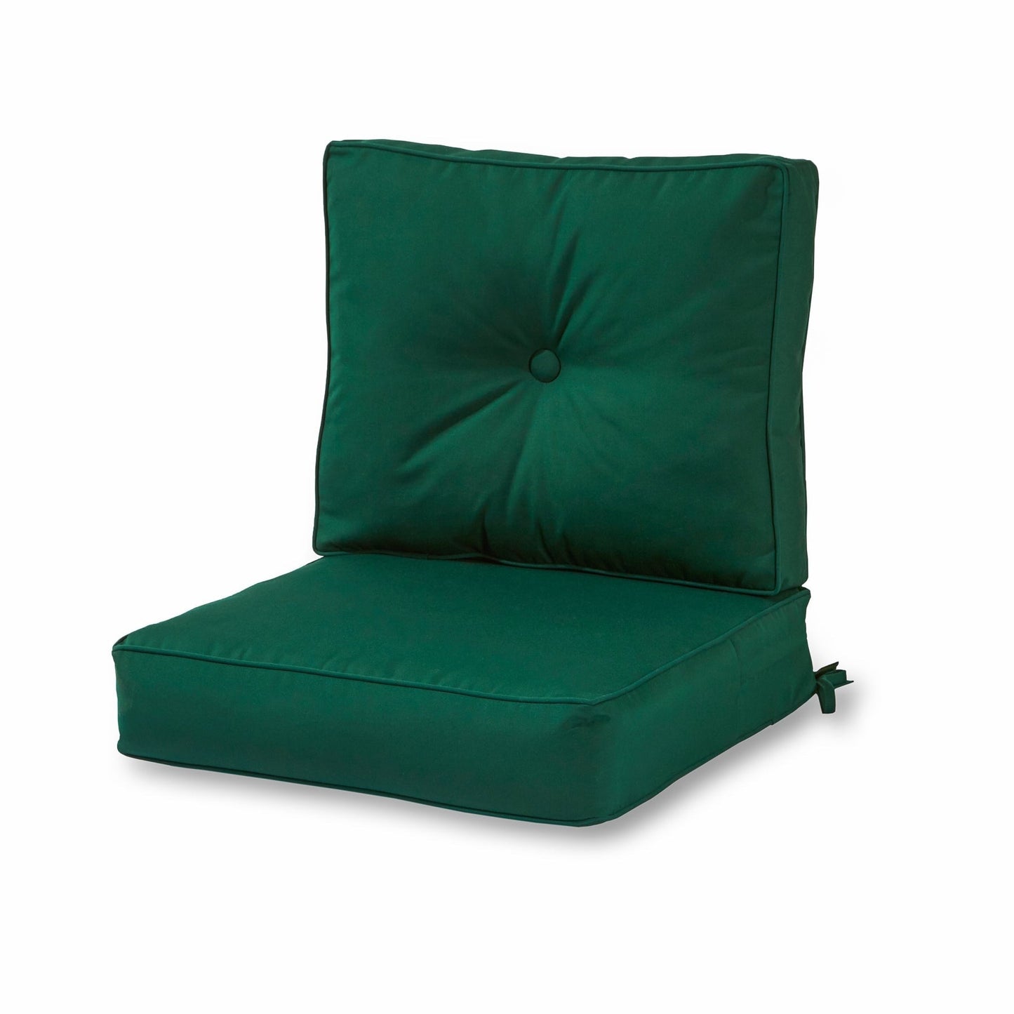 Ensemble de coussins d'extérieur à siège profond Sunbrella de qualité supérieure, 2 pièces