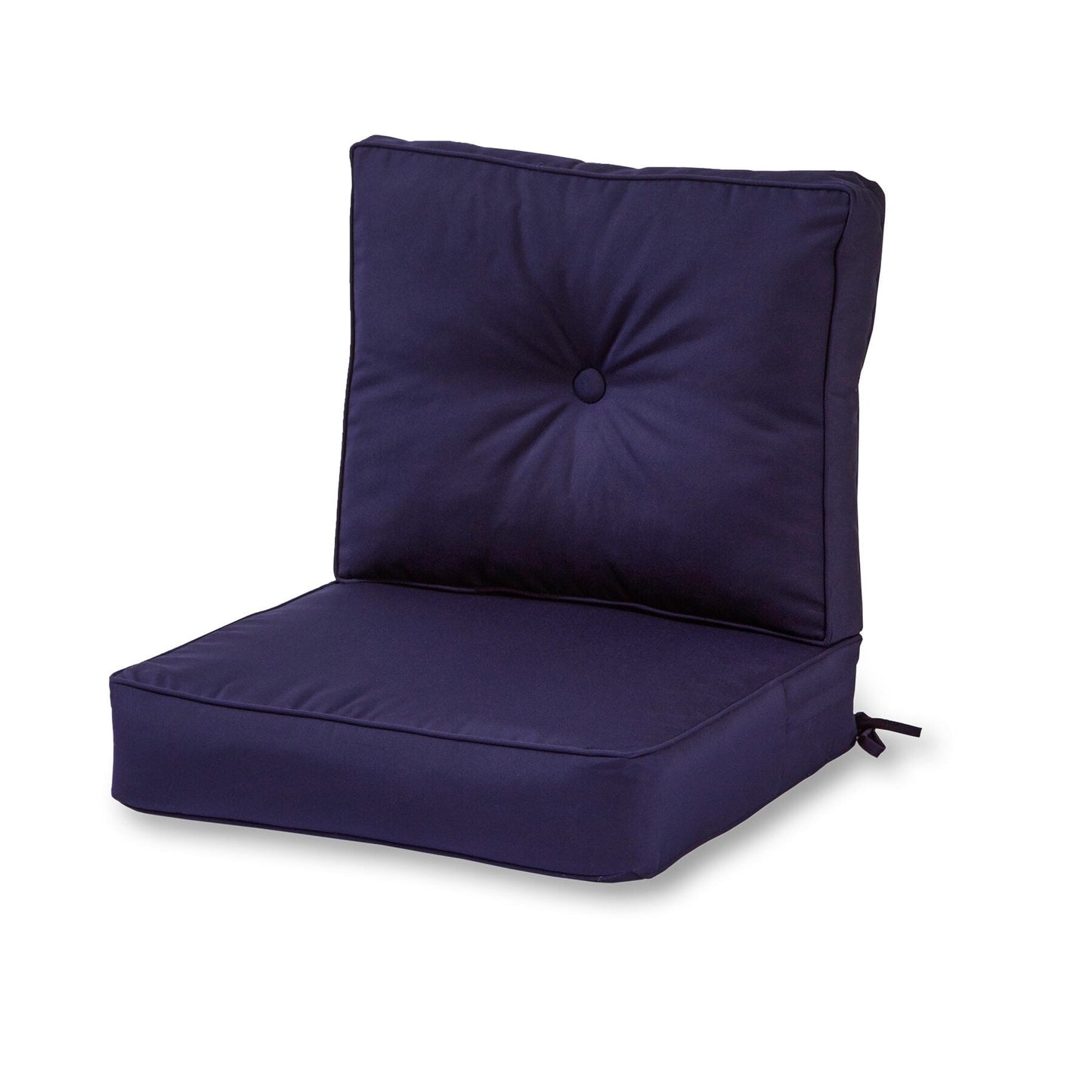 Ensemble de coussins d'extérieur à siège profond Sunbrella de qualité supérieure, 2 pièces