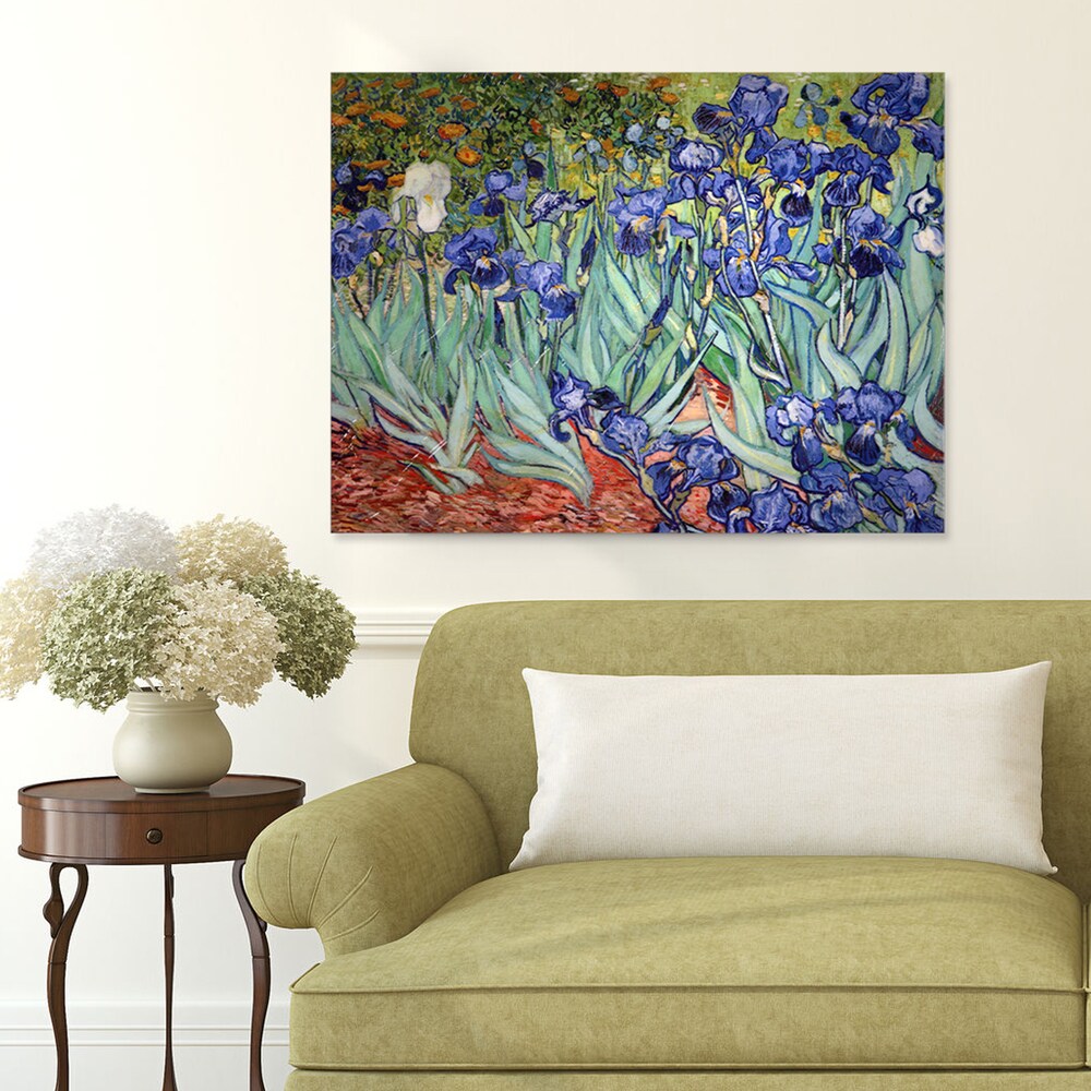 Toile murale « Les Iries » de Vincent van Gogh