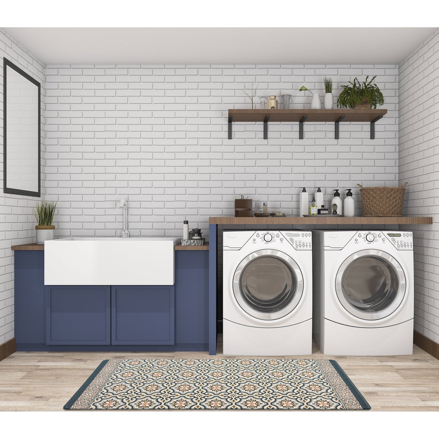 Tapis de cuisine anti-fatigue durable World Rug Gallery