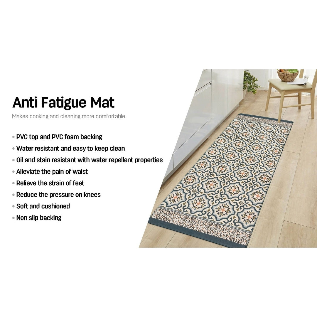 Tapis de cuisine anti-fatigue durable World Rug Gallery