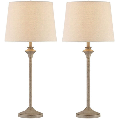 Ensemble de 2 lampes de table pour buffet