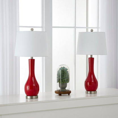 Ensemble de lampes de table en céramique 28,5 avec USB (lot de 2)