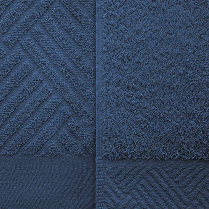 Ensemble de serviettes 6 pièces en coton égyptien 100 % tissé de qualité supérieure