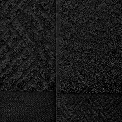 Ensemble de serviettes 6 pièces en coton égyptien 100 % tissé de qualité supérieure